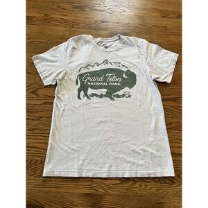Parks Project Grand Teton National Park Shirt Wyoming Size Large Bison
